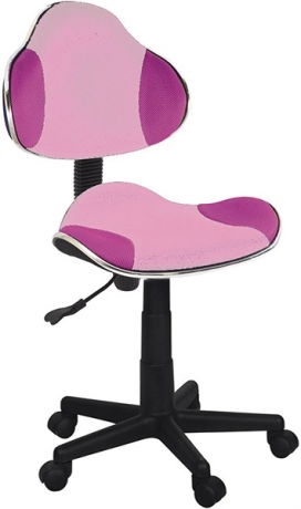 Biroja krēsls Q-G2 Rozā