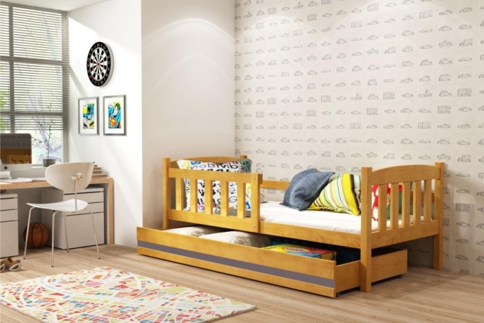 KUBUS 190*80 vienvietīgā bērnu gulta