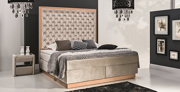 Luxury Kontinentālā divguļamā gulta Var. B Nr.700