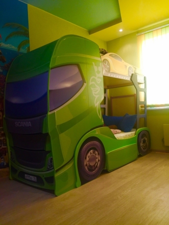 GULTA mašīna TRUCK + skapis