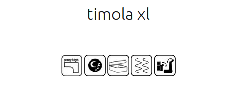 Izvelkamais stūra dīvans TIMOLA XL