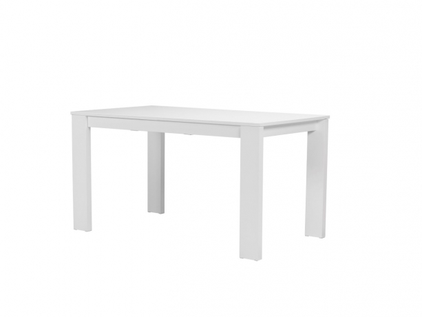 Izvelkamais galds PRADO white/black
