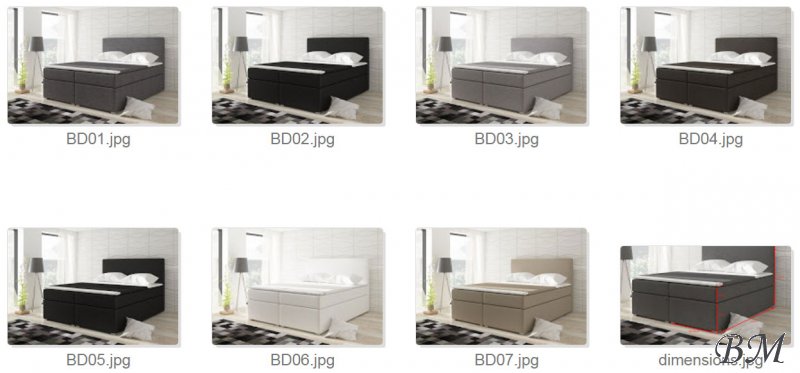 BOXSPRING gulta