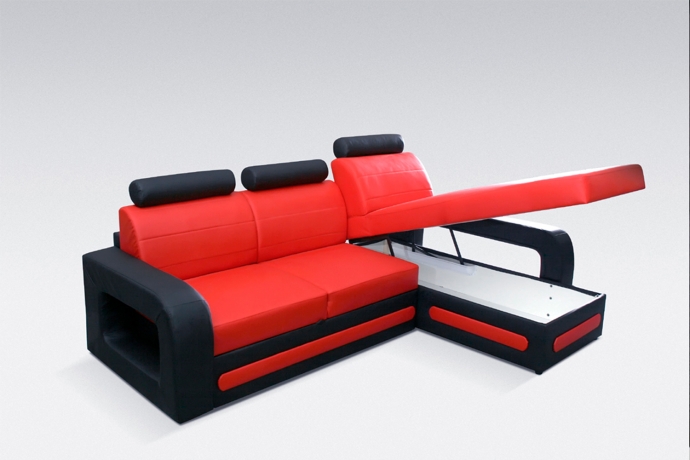 BERGAMO mini izvelkamais  stūra dīvāns