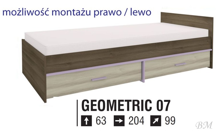 Gulta bērnu istabai Geometric 7