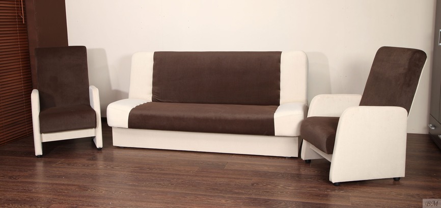 RELAX komplekts dīvāns + 2krēsli