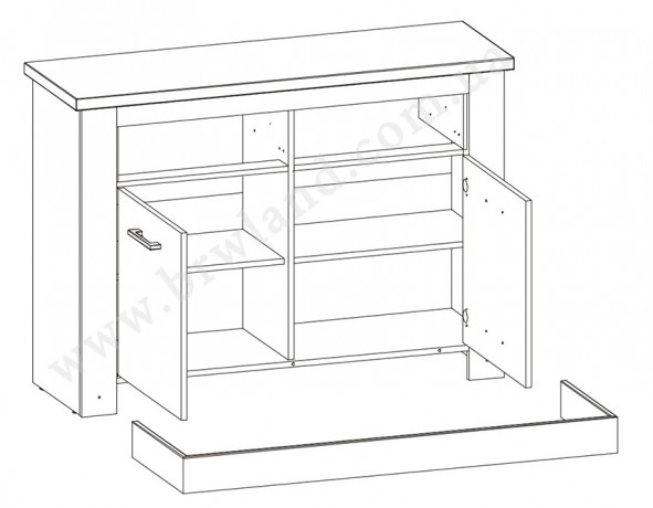 BORA BR2 тумба BOGFRAN