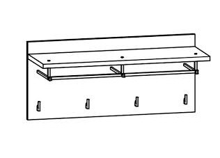 HOMELINE PAN/4/8 Pakaramais BRW