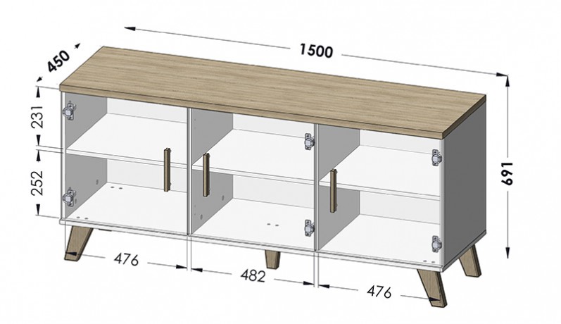 LOTTA Kumode 150 3D CAMA