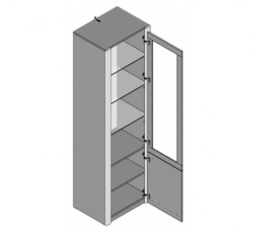 MDXV71R-D39 Витрина правая MAXIMUS Forte (Witryna P)