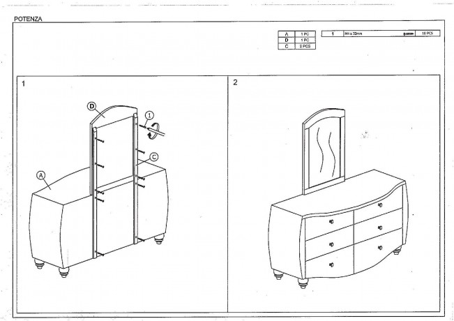 POTENZA Kumode SIGNAL