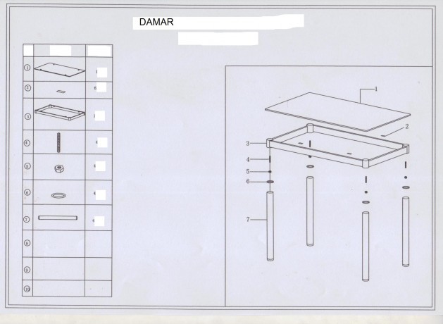 DAMAR galds SIGNAL