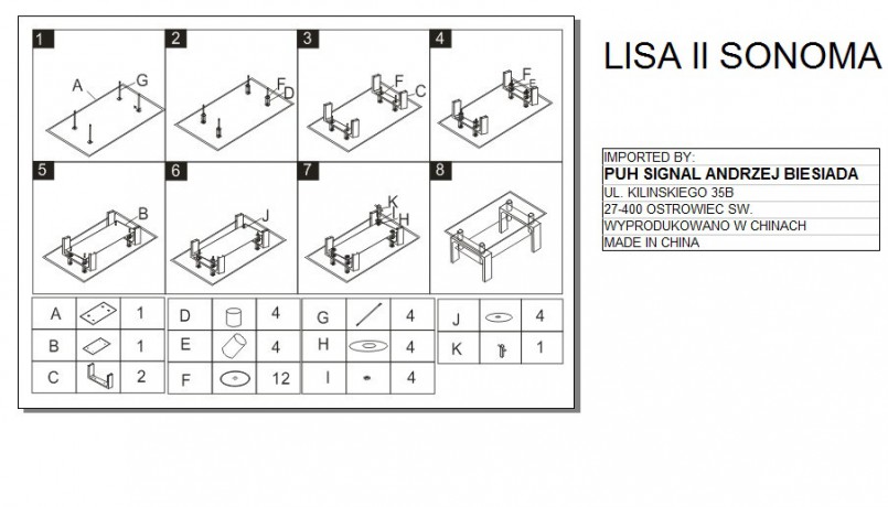 LISA II galds SIGNAL