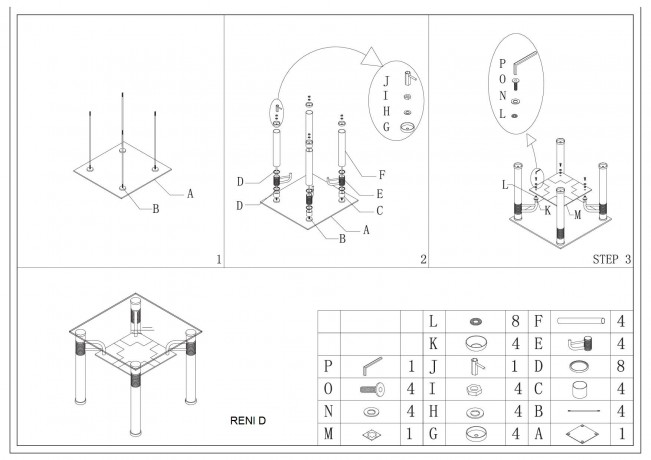 RENI D galds SIGNAL