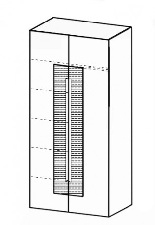 CUBE Skapis CU-2D Taranko