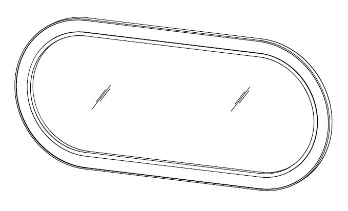 FLORENCJA Spogulis FL-L1 Taranko