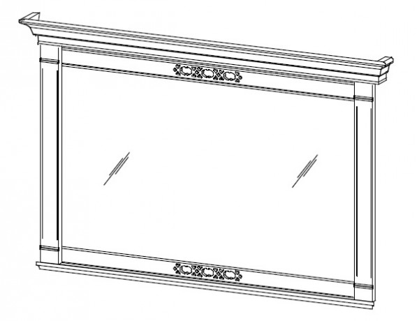 FLORENCJA Spogulis FL-L2 Taranko