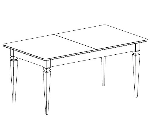 TORINO Стол обеденный TO-S1 Taranko