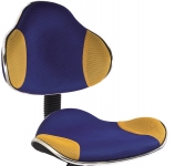 Biroja krēsls Q-G2 zils/dzeltens