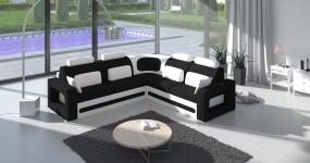 BERGAMO izvelkamai stūra dīvāns