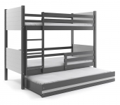CLIR 190*80 trīsstāvu bērnu gulta