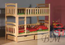 Rumcajs bērnu divstāvu gulta