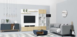 MURO TV/240/ASYM комплект BRW