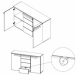 LTSK26-Q29 Kumode LATIS Forte (Komoda)