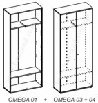 OMEGA 01 Стеллаж SZYNAKA